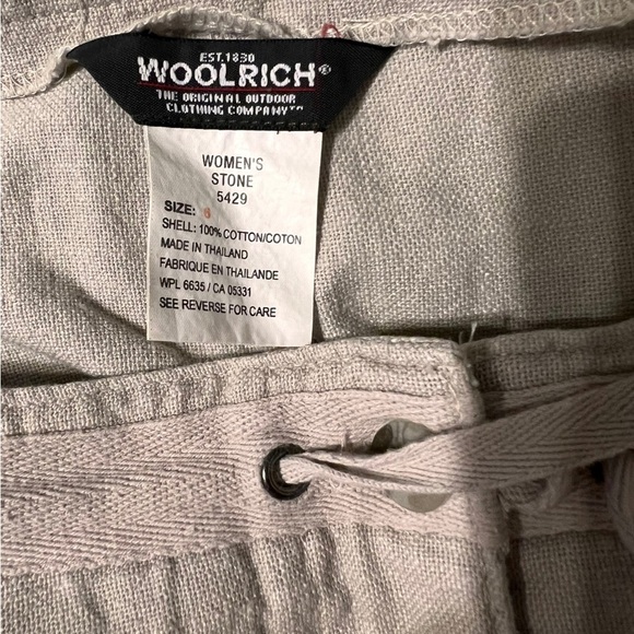 Woolrich Cotton Drawstring Skirt - Picture 5 of 5